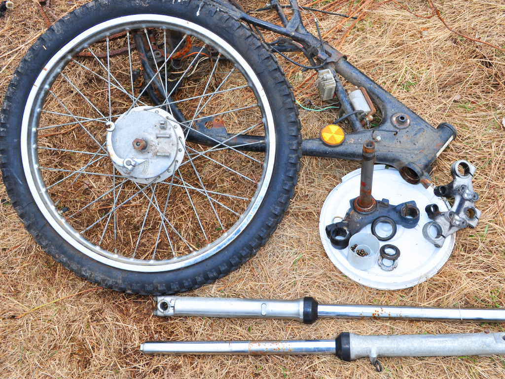 YardMule Electric Tractor - motorcycle salvage
